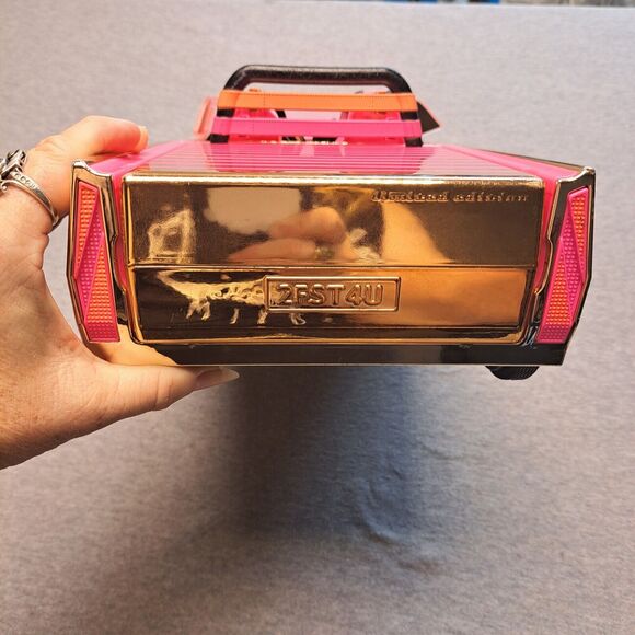 LOL Surprise OMG Doll Toy Car Speedmatic Limited Edition pink gold lights work - Picture 8 of 9